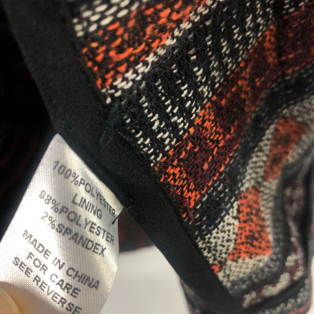 Allison Collection Open Front Pattern Cardigan Jacket NWT - Picture 4 of 4